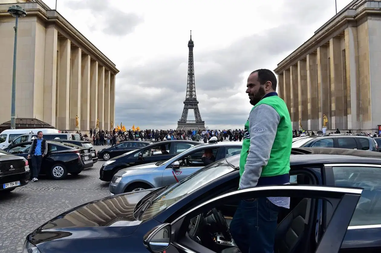 greve taxi parisien