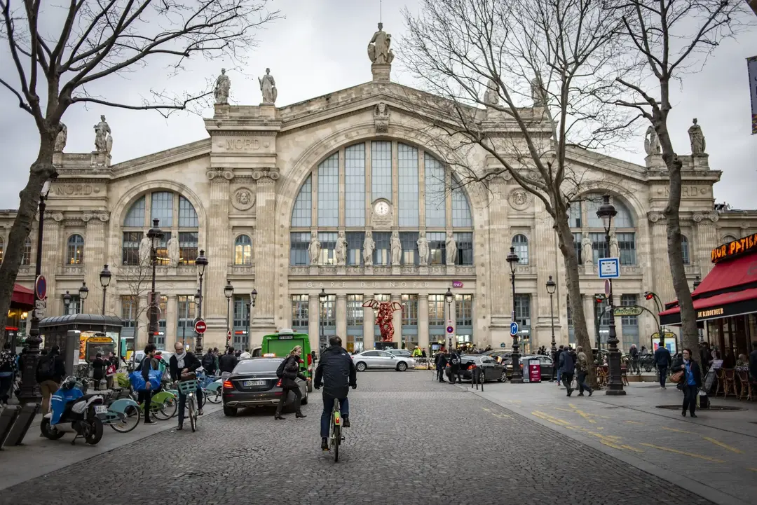 Entrée principale Paris-Gare du Nord